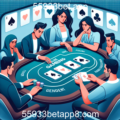 Descubra o Mundo do Pôquer no 55933bet App